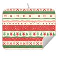 thumbnail image 5 of Ryvnso Aztec Christmas Bows Dish Drying Mat for Kitchen Countertop 16x18 Small Dish Pad Drainer Rack Dish Sink Mats, 5 of 7