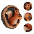 thumbnail image 6 of FNNMNNR Squirrel Garden Hanging Tree Sculpture Animal Decor Statue Resin Yard Statues Figurine Outdoor Ornament Wallornaments, 6 of 6