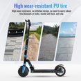 thumbnail image 3 of Bogist E200 Electric Scooter for Kids (Ages 7-14) | Blue | 150W Motor, 8" Tires, 9 mph Max Speed, 40 Min Ride, 20 lbs, Front Wheel Drive | 2 Color Options, 3 of 13
