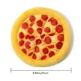 thumbnail image 3 of Holiday Deals karymi Dog Toys Dog Gnawing Sound Toy Funny Toys Simulation Pizza Called Interactive Toys Training Tear Resistance Fake Food Pet Grinding Toy Toys for Ages 5-7 Today Deals, 3 of 6