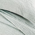 thumbnail image 2 of Gouchee Home Carson King Quilt Set – 3-Piece Mint Bedding Set, Stone-Washed Cotton with Wave Stitch Pattern, Soft All-Season Bedspread with Plush Fill & Matching Pillow Shams, 2 of 9