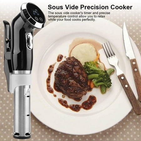 LHCER 1500W Sous Vide Precision Cooker Immersion Circulator Cooker with Digital Display, Cooking Machine with Digital Display, Vacuum Food