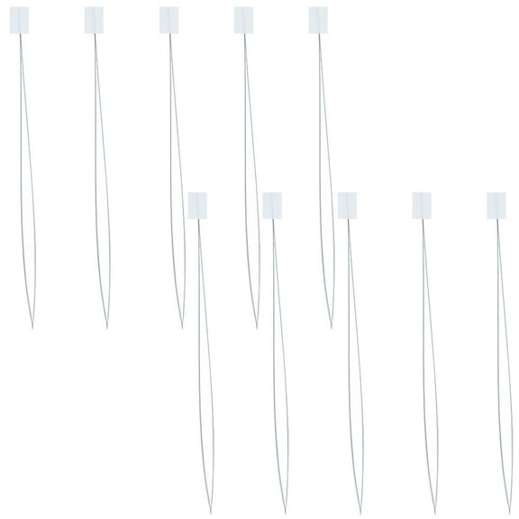 10 Pcs Metal Threader for Home Bead Jewelry Making Spinner Needles Travel White