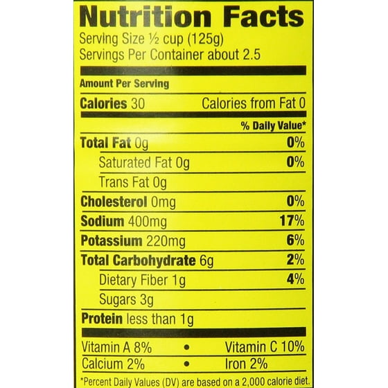 Wendy S Chili Nutrition Facts Besto Blog