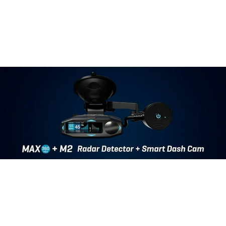 Escort - Max 360 MKII Radar and Laser Detector and M2 Smart Dash Cam - Black