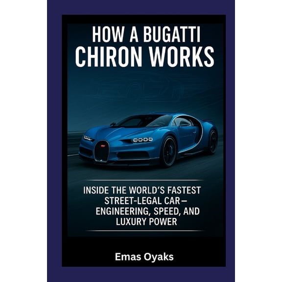Series: How Things in Engineering, Scien How A Bugatti Chiron Works: Inside the World's Fastest Street-Legal Car - Engineering, Speed, and Luxury Power, (Paperback)