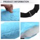 thumbnail image 3 of Almohada para reposacabezas de automóvil ergonómica cómoda de soporte para cuello, ajustable, color azul, 3 of 7