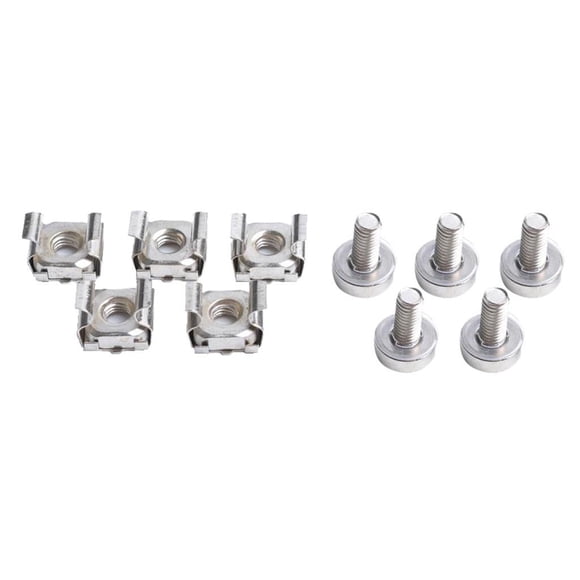 Tornillos para rack, paquete , herramienta de instalación, tornillos M6 de 16 mm, tuercas M6, tornillos taje en pequeña sala y tuercas enjaulad