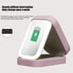 thumbnail image 3 of Makeup Bag With Led Mirror, Portable Makeup Storage Bag With Makeup Brushes Storage Organizer for Travel, 3 of 5