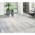 thumbnail image 7 of Pasargad Home Modern Collection Handloom Silver Bsilk & Wool Area Rug- 5' 0" X 8' 0", 7 of 7
