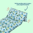 thumbnail image 4 of Wildkin Kids Pillowcase Lounger Cover – Travel-Friendly Sleepover Lounger, Fits Standard Pillows (Pillows Not Included), Soft Cotton Blend, Fun Patterns for Boys & Girls - Dinomite Dinosaurs, 4 of 9