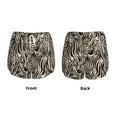 thumbnail image 3 of Hirioo Leopard And Zebra1 for Women's Double Layer Athletic Shorts High-Performance Gym Shorts with Inner Pocket, Elastic Waistband-Medium, 3 of 7