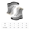 thumbnail image 4 of Botas de tobillo para mujer Botas de nieve Cómodas botas de plataforma de tobillo para caminar senderismo Wdftyju  Tenis De Mujer Tenis De Hombre, 4 of 8