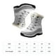 thumbnail image 4 of Botas de tobillo para mujer Botas de nieve Cómodas botas de plataforma de tobillo para caminar senderismo Wdftyju Tenis De Mujer Tenis De Hombre, 4 of 8