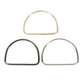 thumbnail image 3 of D Metal Bag Handle Handbag Strap Purse Hardware Replacement Handmade Accessories, 3 of 8