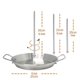 thumbnail image 5 of New Upgrade Stainless Vertical Skewer, Barbecue Grill Stand, Great for Tacos Al Pastor, Shawarma, 5 of 5