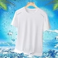 thumbnail image 2 of Afdoent T Shirts For Men For Everyday Wear Outdoor Activities And Relaxation Classic Solid Colors For Summer Comfort Tee Shirts, 2 of 3