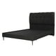 thumbnail image 2 of Box Base Cama Slim Dicasa Cabecera Matrimonial Nube Negro, 2 of 8