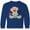 Royal Blue, variant on Inktastic CNA an Angel in Scrubs Teddy Bear Long Sleeve Youth T-Shirt