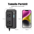 thumbnail image 3 of Inversor De Corriente Portátil Para Auto De 200w 12v A 110v, 3 of 3
