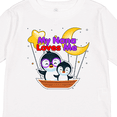thumbnail image 4 of Inktastic My Nana Loves Me Penguin Boys or Girls Long Sleeve Toddler T-Shirt, 4 of 5