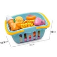 thumbnail image 6 of NimJoy Pretend Play Breakfast Foods Basket Preshool Toy for Ages 18 Mon, 2, 3 Years+ Toddler Girls and Boys, 20 Pcs Multicolor, 6 of 6