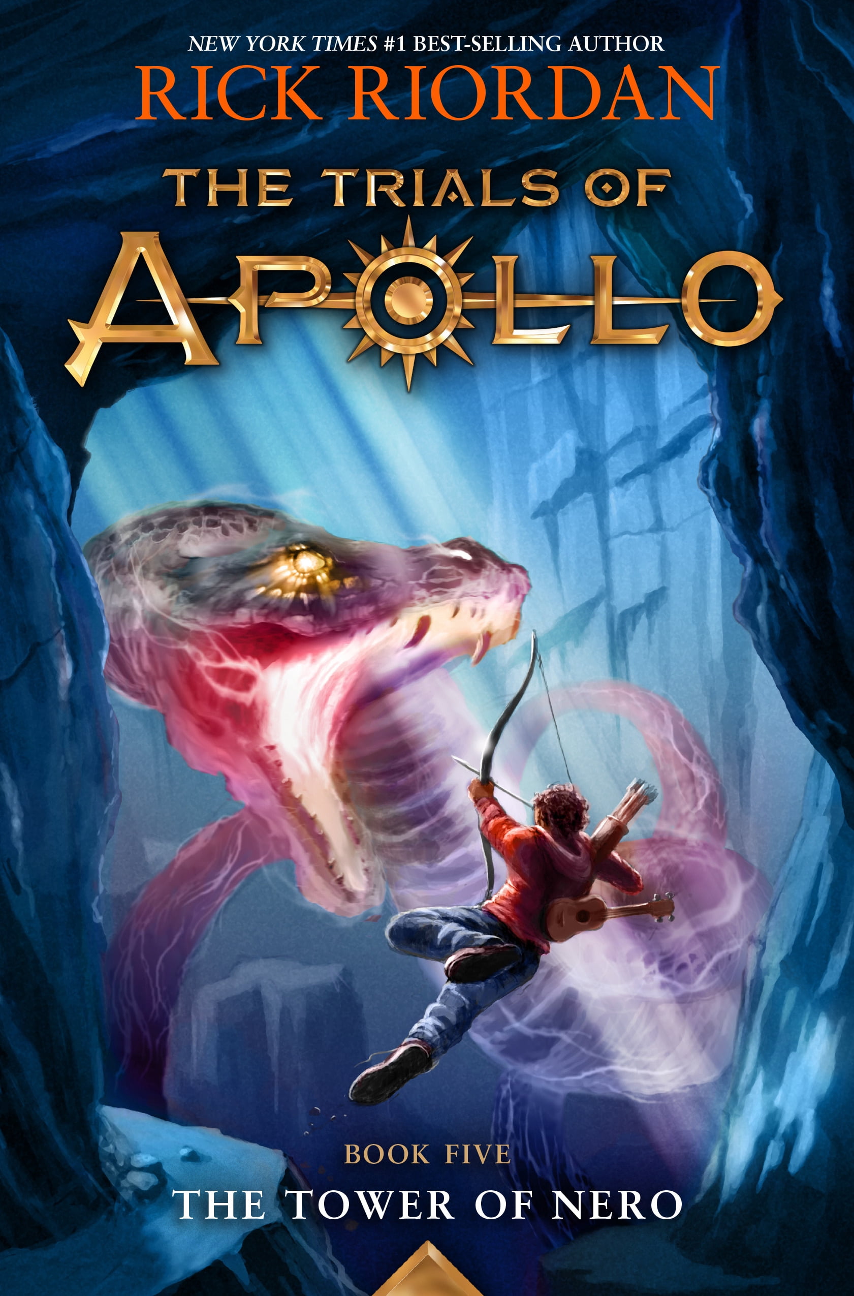 Rick Riordan, Trials of Apollo 5-Book Boxed Set, with Poster
