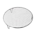 thumbnail image 3 of Stainless Steel Round Grid Net Barbecue Net Baking Tray Bbq Grid with Leg 30.5cm, 3 of 9
