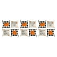 thumbnail image 4 of Wosthever Funda De Almohada Suave Y Duradera De 4 Piezas para Un Halloween Cómodo En Casa Funda De Cojín De Fácil Cuidado Halloween-4 Type1 NO1, 4 of 6