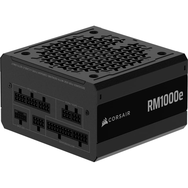 Fuente de alimentación Corsair RM1000e (2025) 1000W ATX 3.1 Gold
