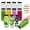 8fl.oz-12Pack, variant on 32fl.oz-3Pack Glass Juice Bottles With Lids For Kombucha Lemonade Smoothies Craft Soda
