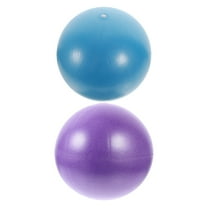 Amosfun 2Pcs Pilates Ball for Indoor Exercise and Core Strength Training