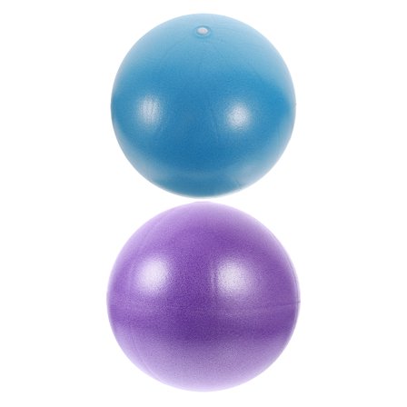 Amosfun 2Pcs Pilates Ball for Indoor Exercise and Core Strength Training