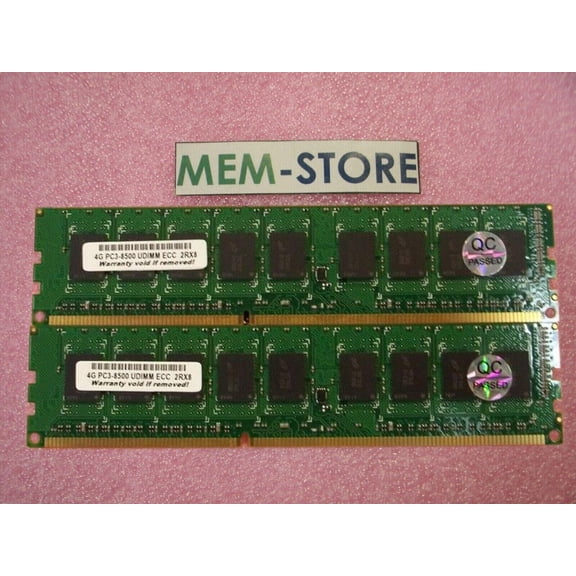 8GB (2x4GB) DDR3 1066MHz UDIMM Crucial CT2KIT51272BA1067 Equivalent RAM Memory (3rd Party)