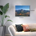 thumbnail image 2 of Wall Art Cape Town South Africa Table Mountain Scenery Picture Canvas Wall Art Print Paintings Modern Artwork For Living Room Wall Decor And Home Décor Framed Ready To Hang-12×16 In, 2 of 3