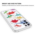 thumbnail image 2 of Dinosaur Collage Clear Case for Samsung Galaxy S21 Ultra,Aesthetic Art Design Case for Men Women,Unique Soft Transparent TPU Bumper Case Cover, 2 of 5