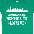 thumbnail image 4 of Inktastic Memphis Tennessee Someone Loves Me Skyline Boys or Girls Baby Bodysuit, 4 of 5