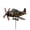 Blue, variant on Greatunes Patriotic Biplane Wind Spinner Metal, America 250 Garden Decor, US Flag Star Stripe Rotating Windmill, 4th of July Outdoor Yard Ornament