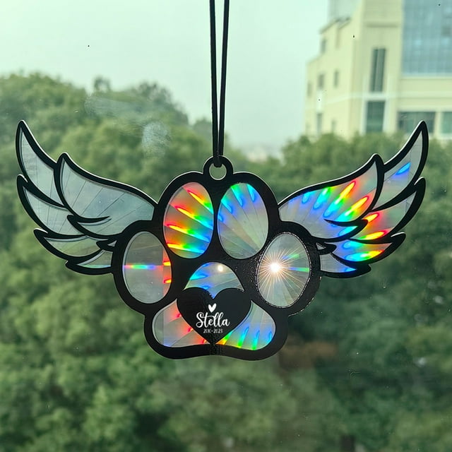 YSNOOWE 1Ensemble Pendentif Suspendu en Forme d'Angle en Acrylique Multicolore pour Décoration Intérieure