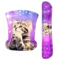 thumbnail image 2 of Bonita alfombrilla para ratón de gato con de soporte para muñeca, alfombrilla antideslizante para ratón, espuma viscoelástica elevada, para Hugo Almohadilla para reposamuñecas con teclado, 2 of 6