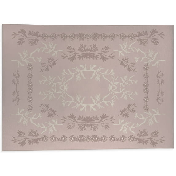 Scandinavian Rose Dust Office Mat by Kavka Designs