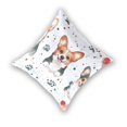 thumbnail image 2 of Three Cute Dog Throw Pillow Covers 20x20 Inch 2 Packs Decorative Square for Living Room Couch Bed Sofa, 2 of 6