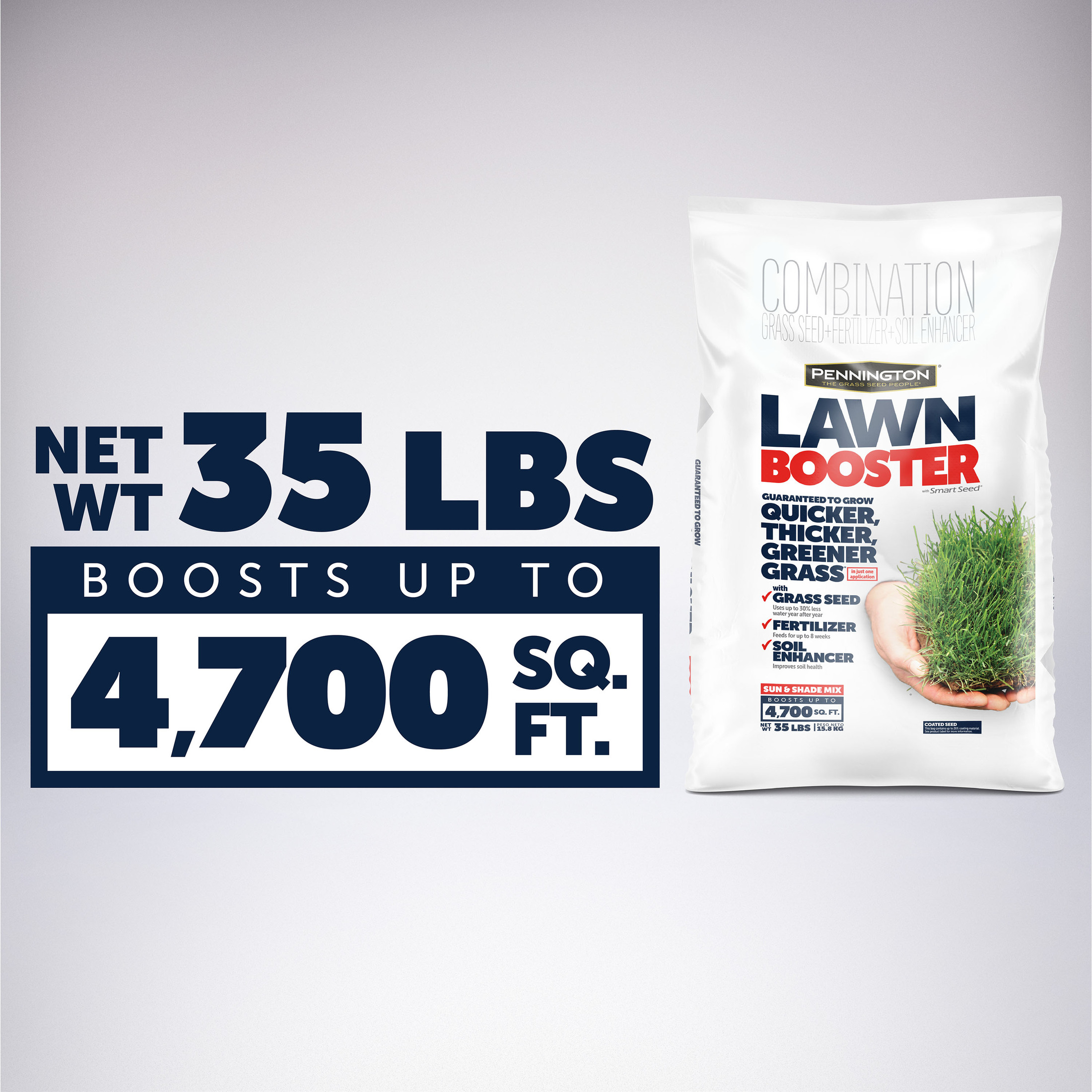 Pennington Sun And Shade Lawn Booster With Smart Seed,