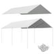 thumbnail image 1 of Toldo Outsunny para cochera, 305 x 118 cm, resistente a los rayos UV y al agua, 1 of 9