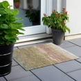 thumbnail image 6 of Addison Rugs Chantille Indoor/Outdoor Transitional Stripes Tan Washable Rectangle Rug, 1'8" x 2'6", 6 of 6