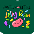 thumbnail image 4 of Inktastic Aunties Little Jellybean Cute Easter Candy Boys or Girls Baby Bib, 4 of 4