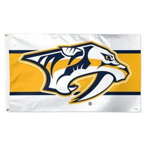 WinCraft Nashville Predators 3' x 5' Horizontal Stripe Deluxe Single-Sided Flag