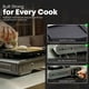 thumbnail image 5 of Cocina a gas butano Gas One GS-1000G-KIT con plancha antiadherente, 5 of 7