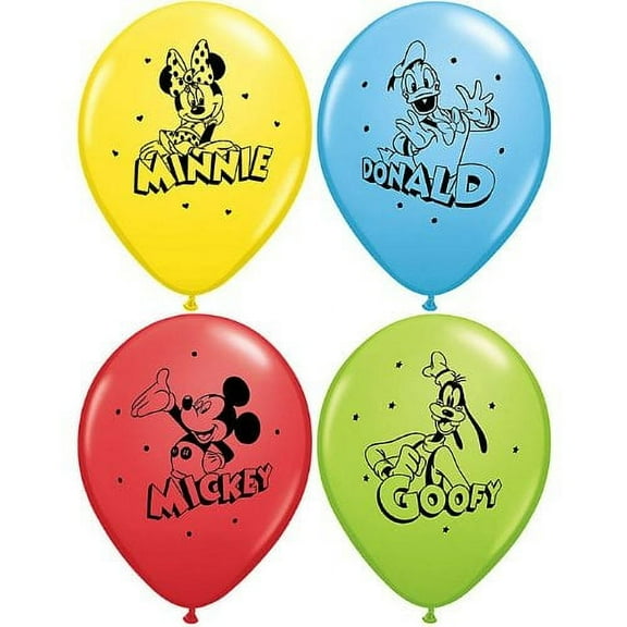 Disney Mickey Mouse 12" Balloons, 6pk