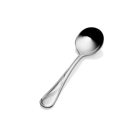 Bon Chef S2201 Wave Bouillon Spoon, Pack of 12